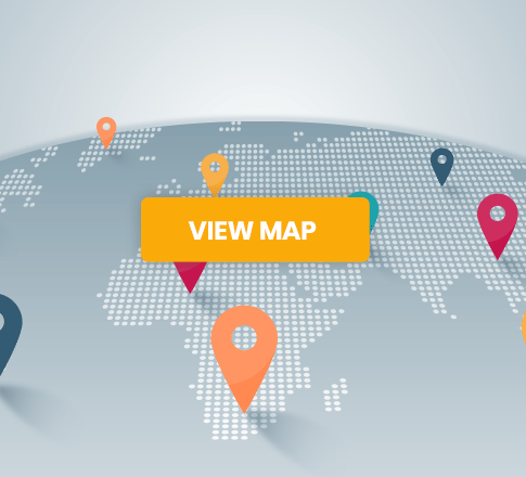 Map of EUROPCAR rental desk at Atlanta Airport